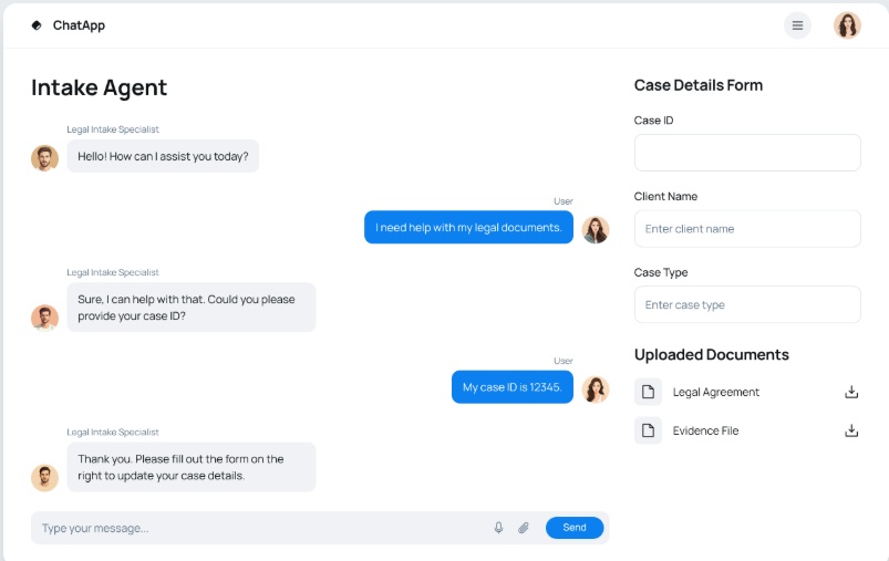CaseQube AI-driven legal platform reporting view